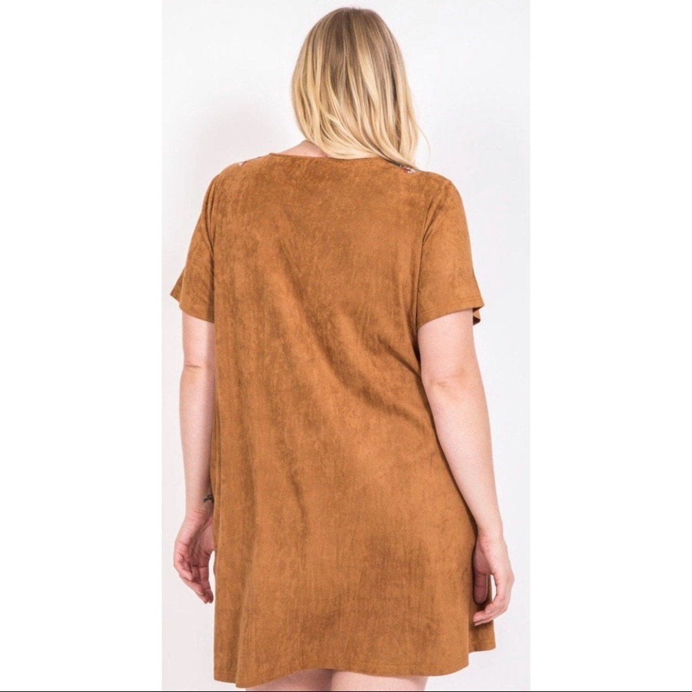 ๐๐CAMEL DRESS WITH SHOULDER DETAIL๐ - Picture 2 of 2